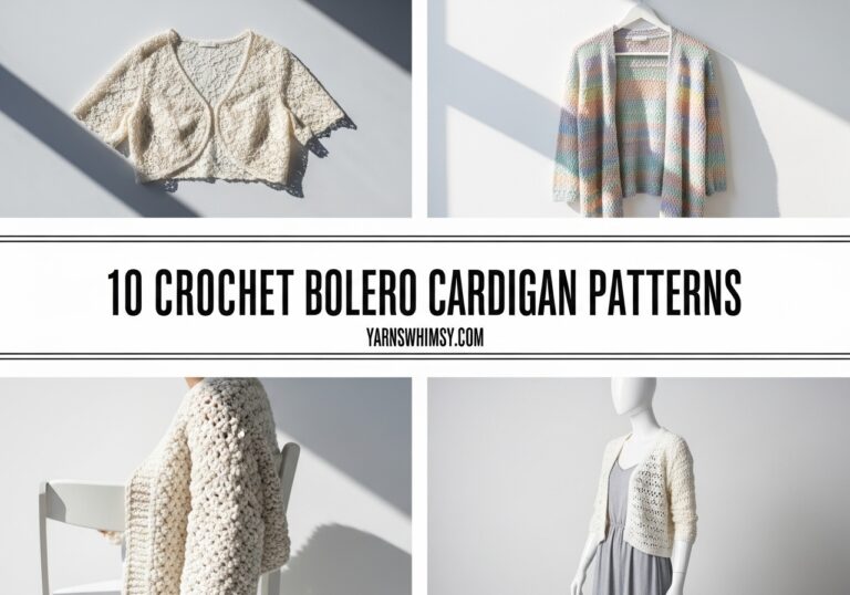 Crochet Bolero Cardigan Patterns