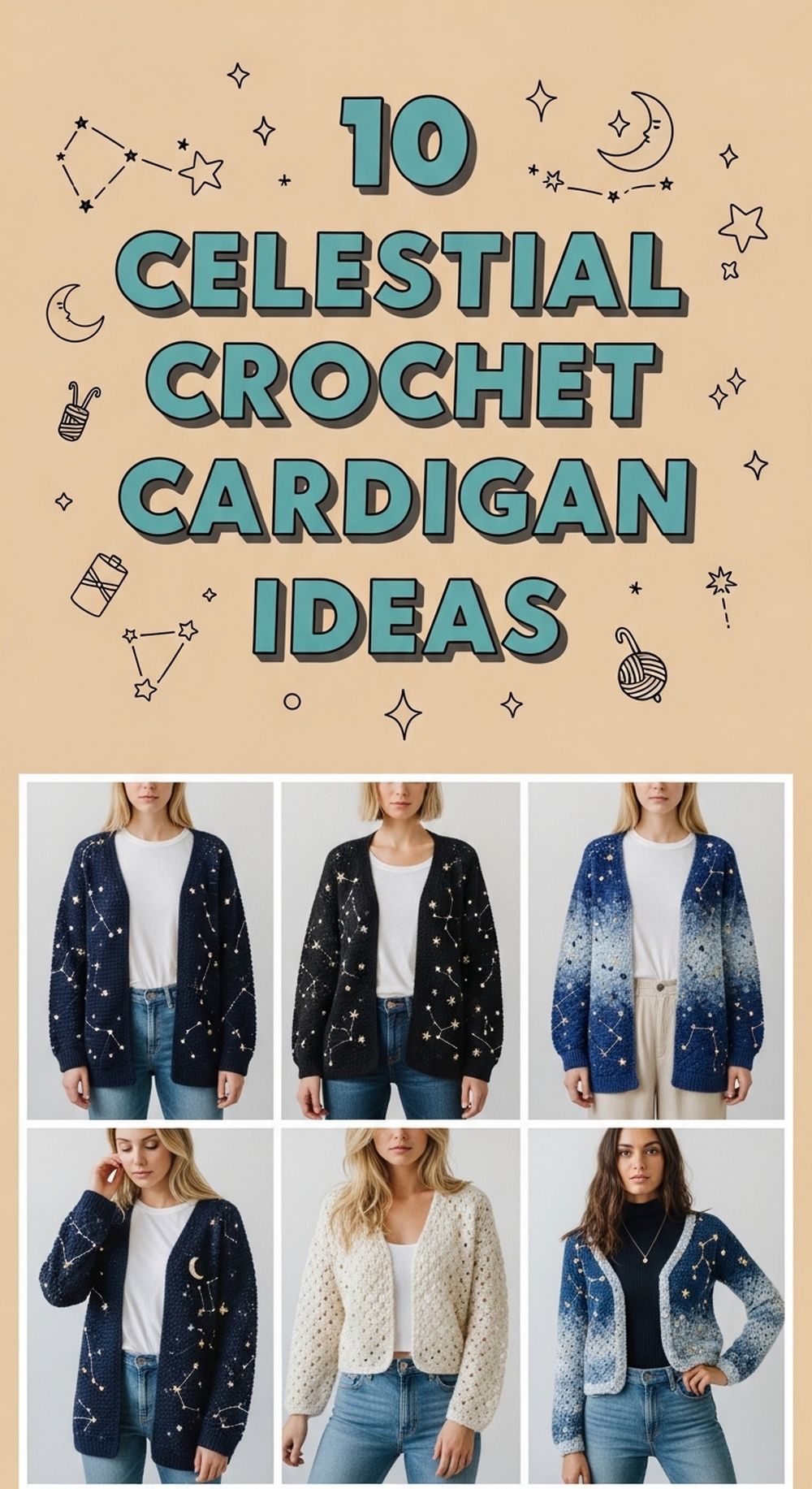 Extra Celestial Crochet Cardigan Ideas