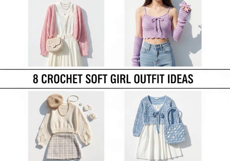 Crochet Soft Girl Outfit Ideas